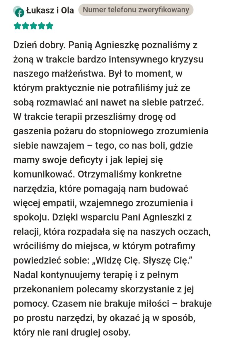 Agnieszka Bogusz opinia