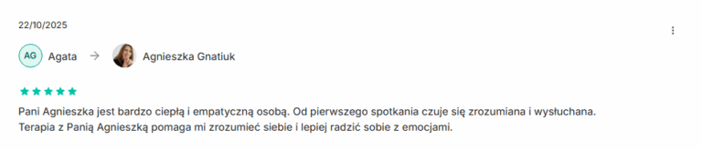Agnieszka Gnatiuk opinia