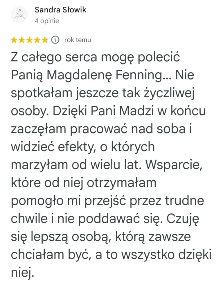 Opinia Magda Fennig 2