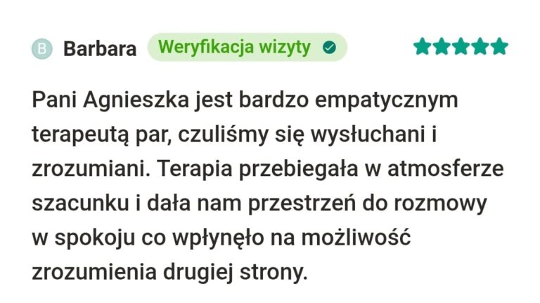 opinia Agnieszka Gnatiuk