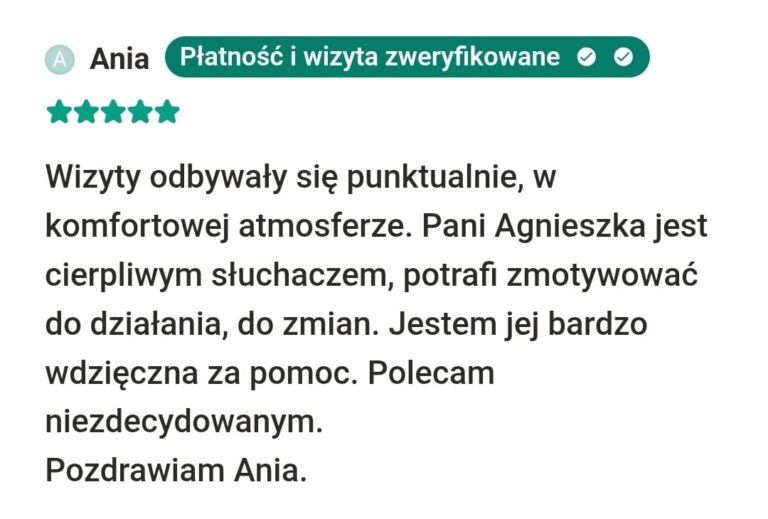 opinia Gnatiuk psychoterapeuta