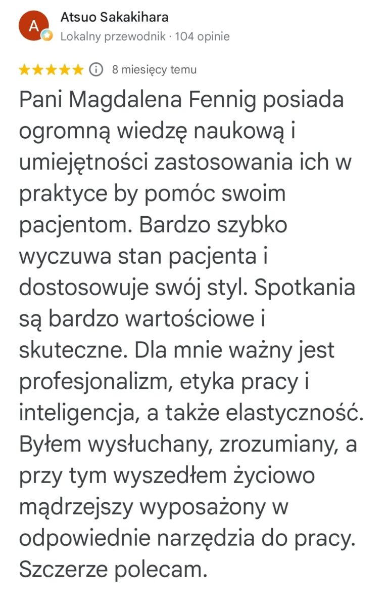 opinia Magda Fennig