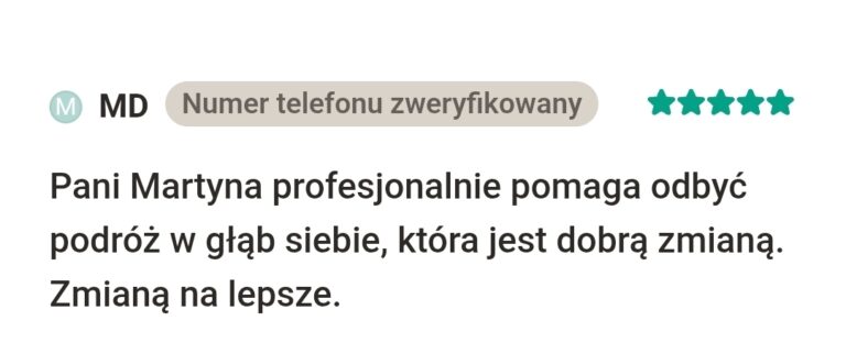 opinia Martyna Wielochowska