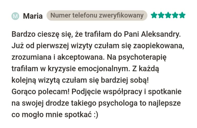 opinia Ziora-Walas Aleksandra