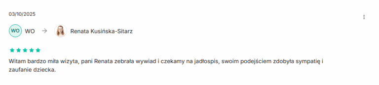 opinia dietetyk Renata Kusińska-Sitarz