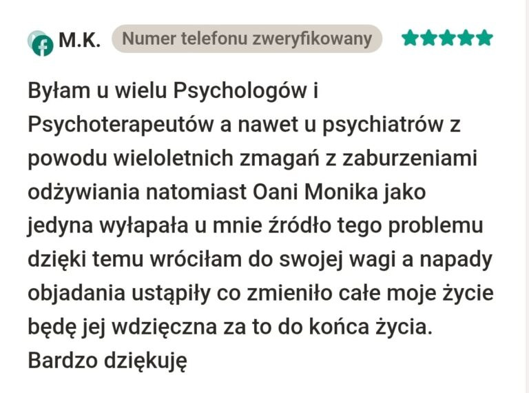 opinia Monika Zawodny-Muszyńska