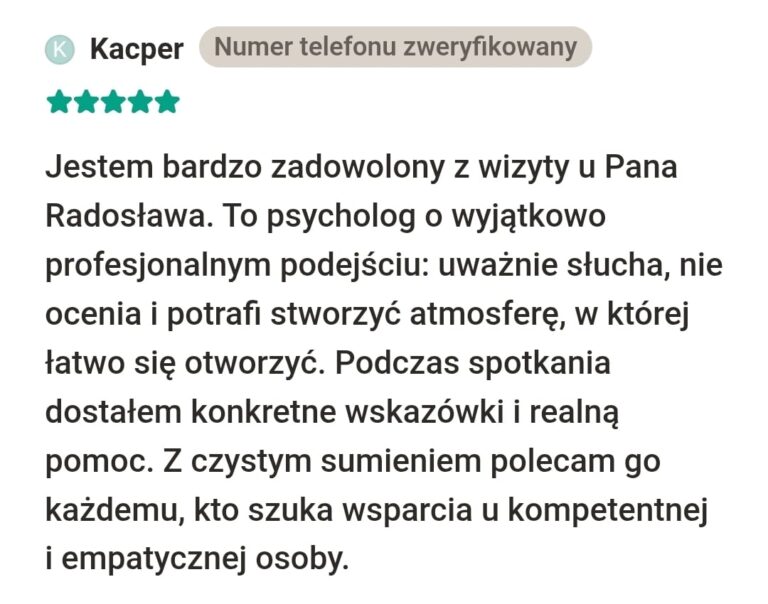 opinia Radosław Mazur
